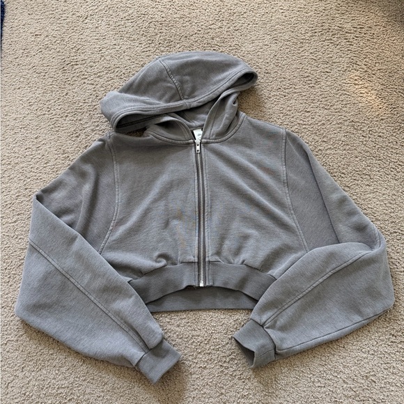 ALO Yoga Tops - ALO Yoga Zip-Up Hoodie